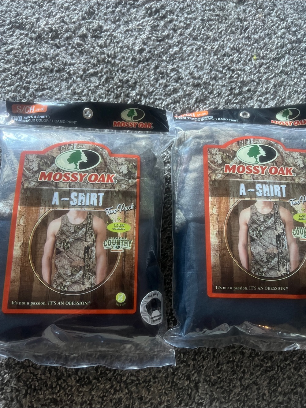 Mossy Oak Men’s 2 Pack Tank Tops
